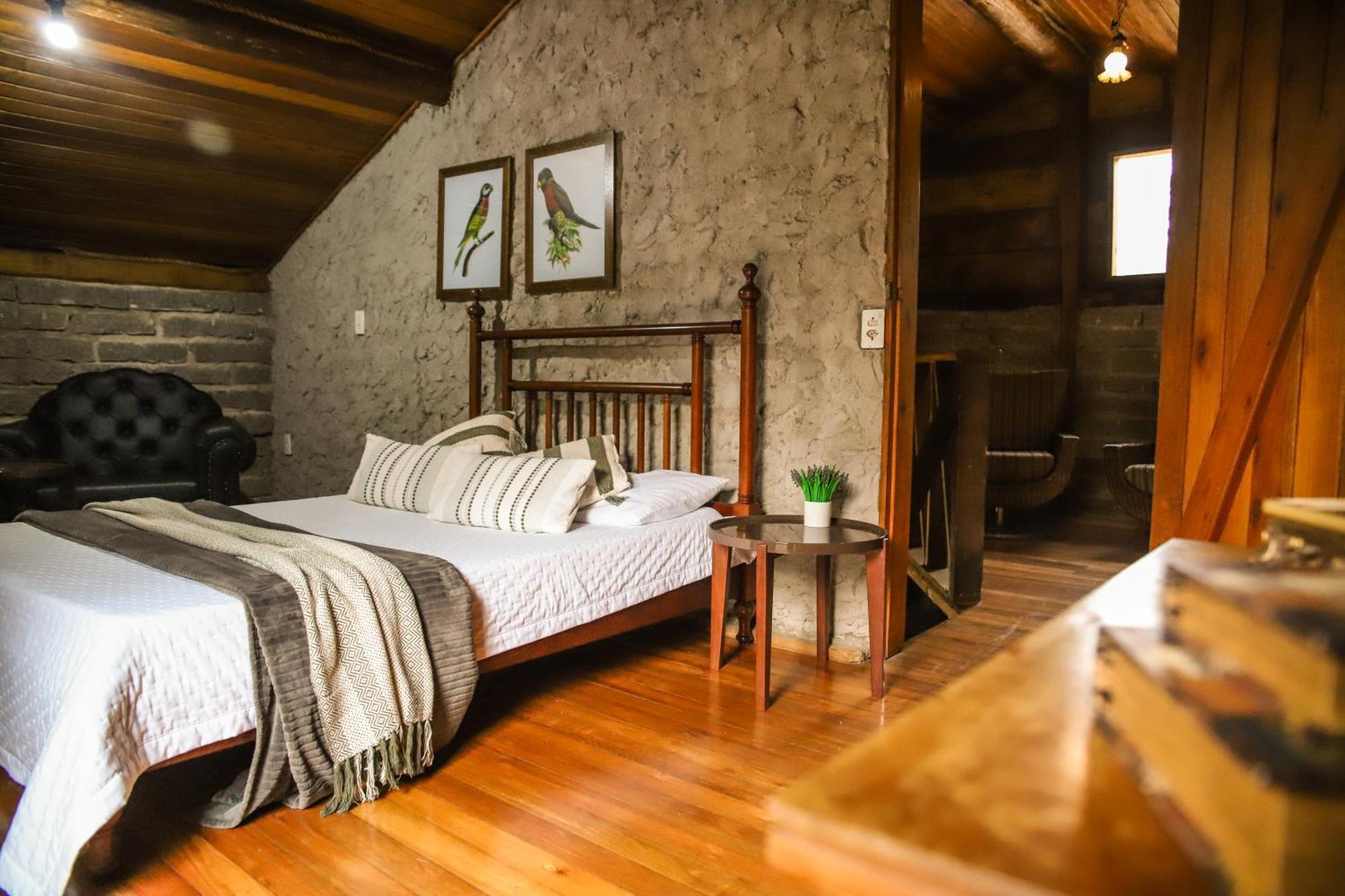 Chale Casa De Pedra, Vivenda Serra Velha, Chales De Montanha Timbe do Sul Kültér fotó