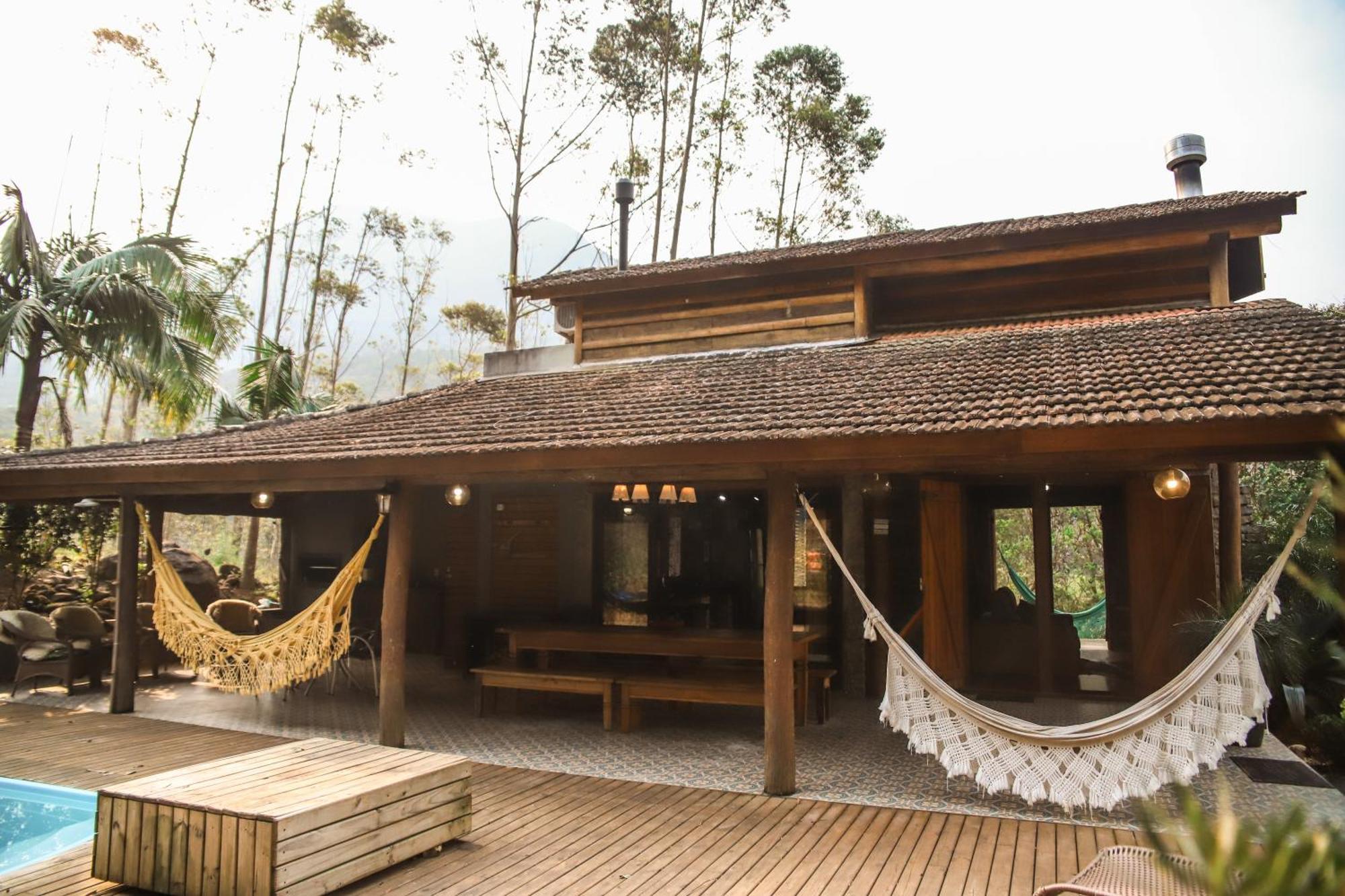 Chale Casa De Pedra, Vivenda Serra Velha, Chales De Montanha Timbe do Sul Kültér fotó