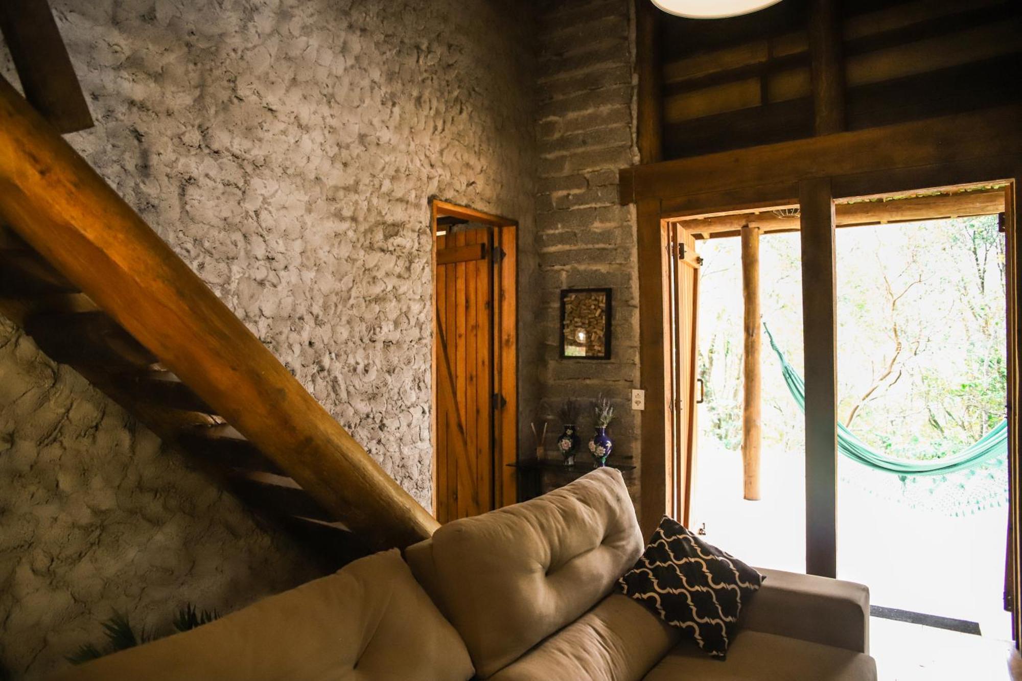 Chale Casa De Pedra, Vivenda Serra Velha, Chales De Montanha Timbe do Sul Kültér fotó