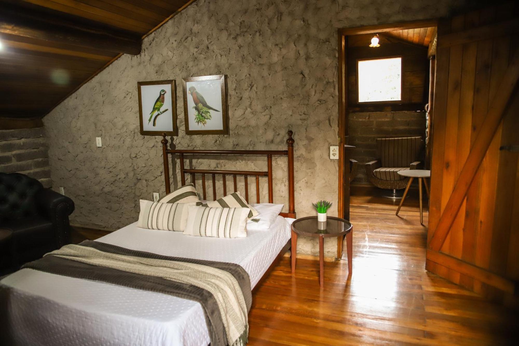 Chale Casa De Pedra, Vivenda Serra Velha, Chales De Montanha Timbe do Sul Kültér fotó